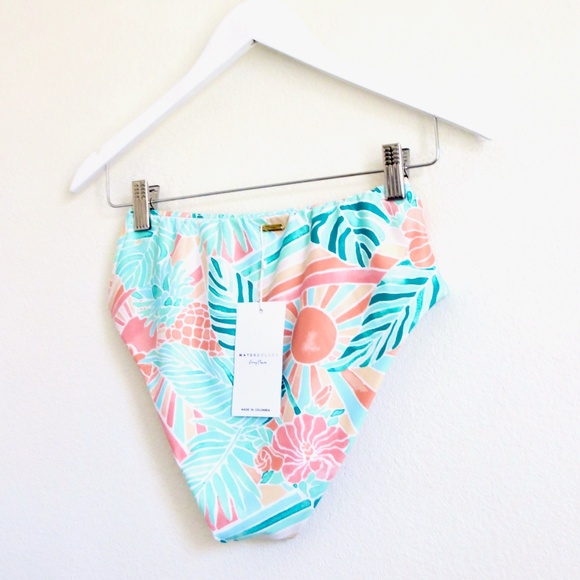 NEW! Kenny Flowers The Hawaii High Waist Bikini Bottom SZ XS, M, L - Picture 13 of 16